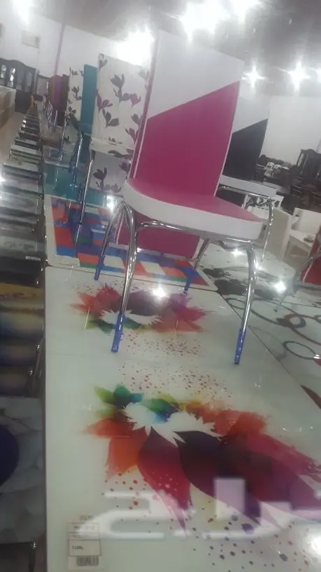 طاولات طعام زجاج وخشب طاولات خدمة (image 107)