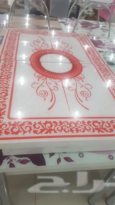 طاولات طعام زجاج وخشب طاولات خدمة (image 73)