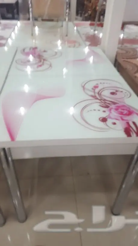 طاولات طعام زجاج وخشب طاولات خدمة (image 64)