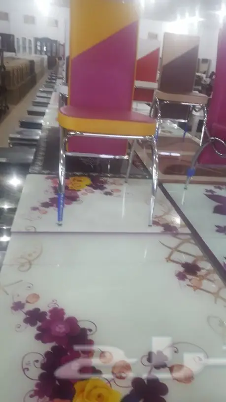 طاولات طعام زجاج وخشب طاولات خدمة (image 116)