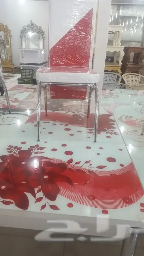 طاولات طعام زجاج وخشب طاولات خدمة (image 65)