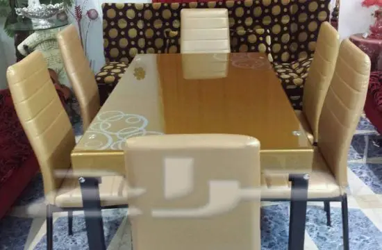 طاولات طعام زجاج وخشب طاولات خدمة (image 95)