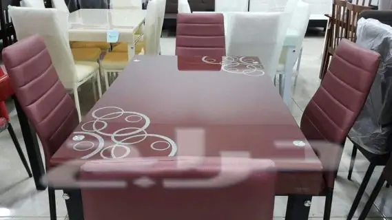 طاولات طعام زجاج وخشب طاولات خدمة (image 90)