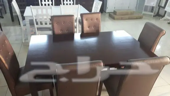 طاولات طعام زجاج وخشب طاولات خدمة (image 22)
