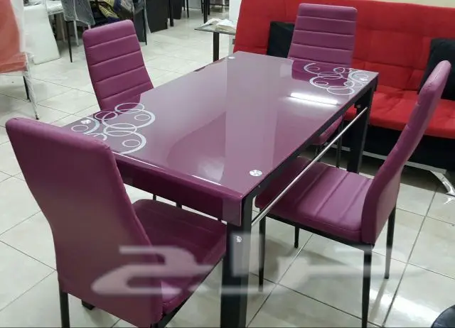طاولات طعام زجاج وخشب طاولات خدمة (image 85)
