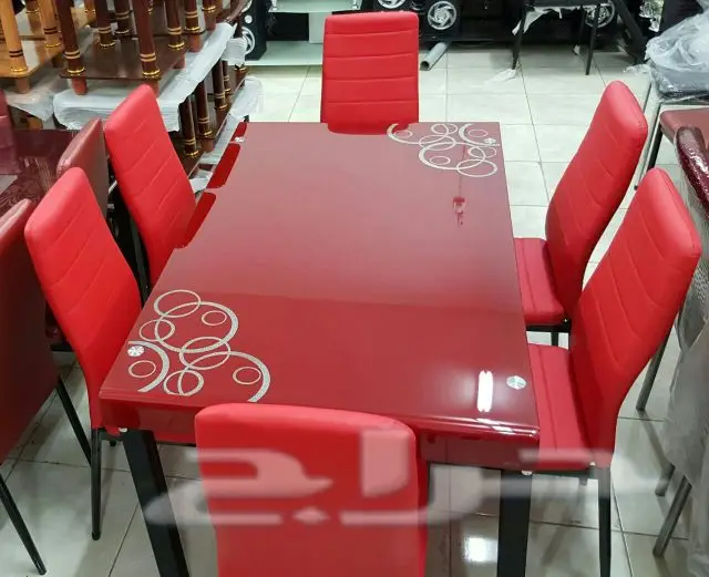طاولات طعام زجاج وخشب طاولات خدمة (image 92)