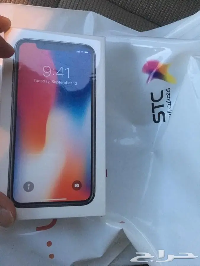 ايفون X  رمادي 64 قيقا