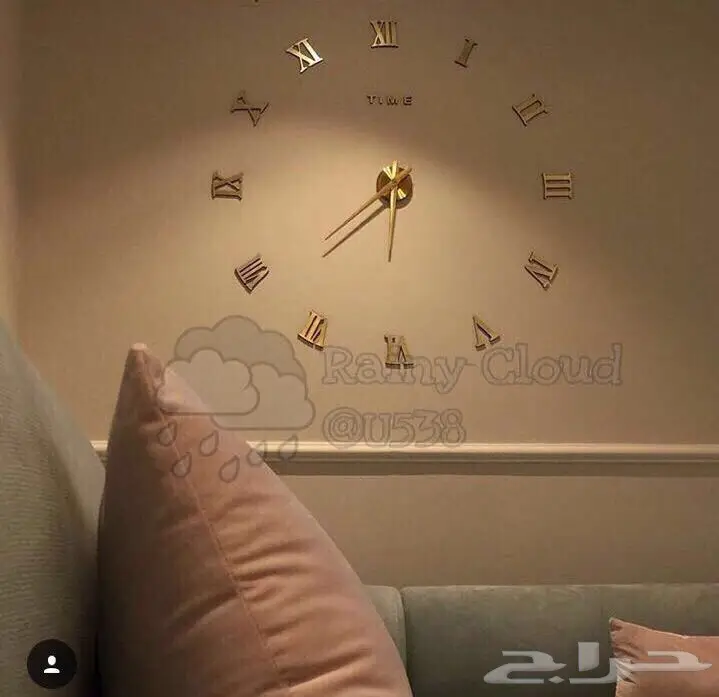 ساعة حائط 3D سعر مناسب توصيل لجميع المدن