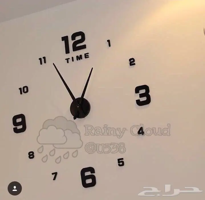 ساعة حائط 3D سعر مناسب توصيل لجميع المدن (image 5)