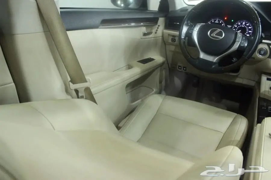 لكزس ES 350 ابيض لولي 2013 بطاقه جمركيه (image 23)