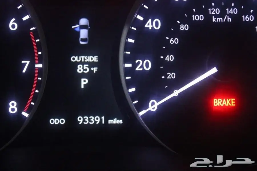 لكزس ES 350 ابيض لولي 2013 بطاقه جمركيه (image 62)