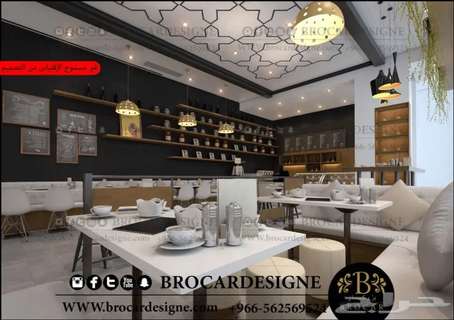 مهندس ديكور للمحلات والمطاعم والفلل والشركات (image 4)