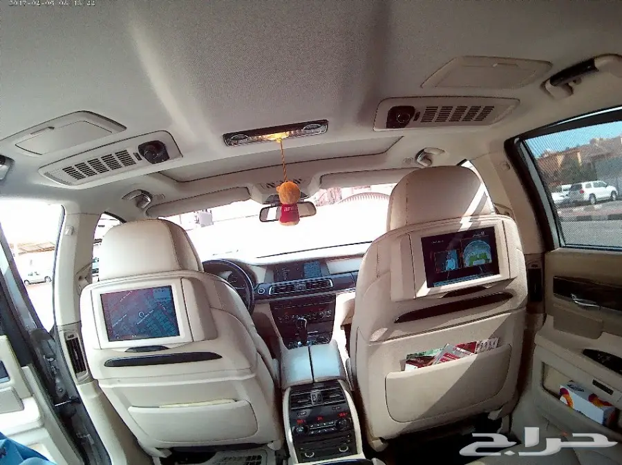 BMW 740 لارج 2009 ممشى 150 نظيف (image 6)