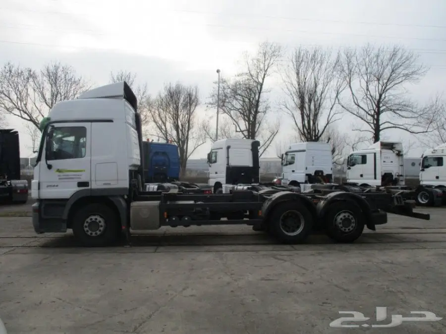 شاحنة مرسيدس أكتروس مسكس شاسية 2544 ميقا 2008 (image 4)