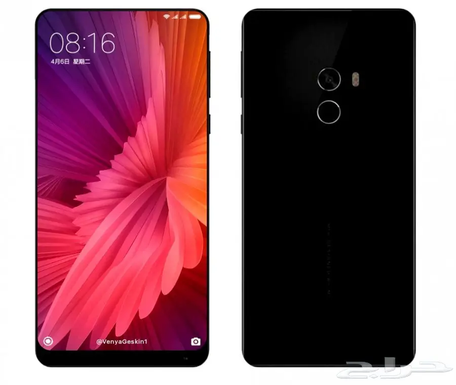 جوال شاومي Mi Mix 2 شريحتين اتصال - 64 جيجا (image 2)