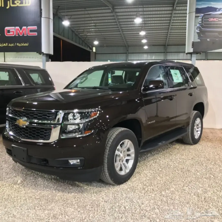 شفرولية تاهو 2018 دبل LS سعودي بطاقة بني غامق (image 4)