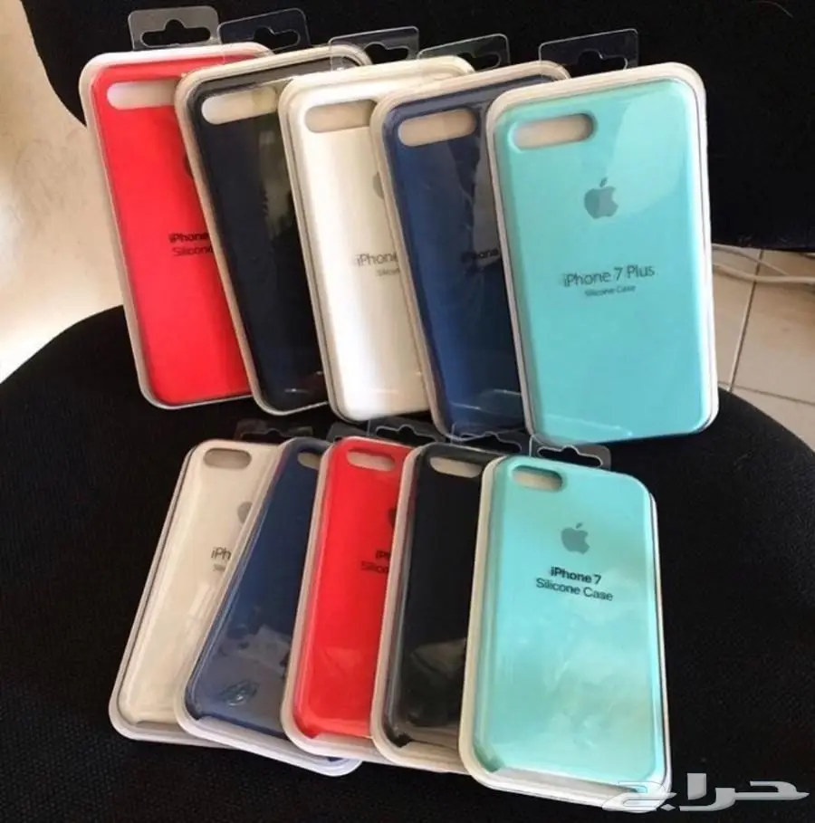 كفرات سيليكون من ابل للايفون 7و8 عادي وبلس (image 5)
