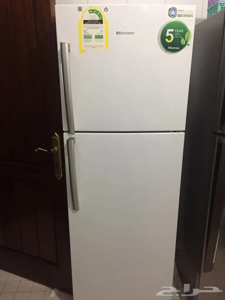 ثلاجة Hisense أبيض 11.2 قدم - بحالة ممتازة! (image 4)
