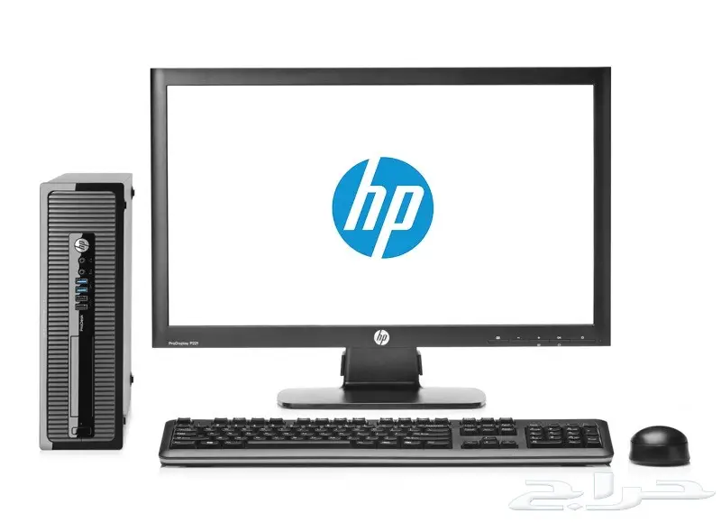 كمبيوتر مكتبي كامل HP i7 1TB 4GB (image 1)