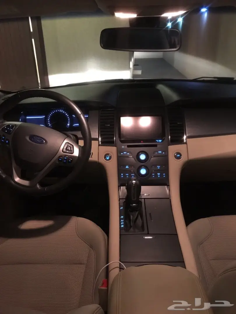 فورد تورس نص فل SEL 2016 لون عودي نظيفة جدا (image 3)