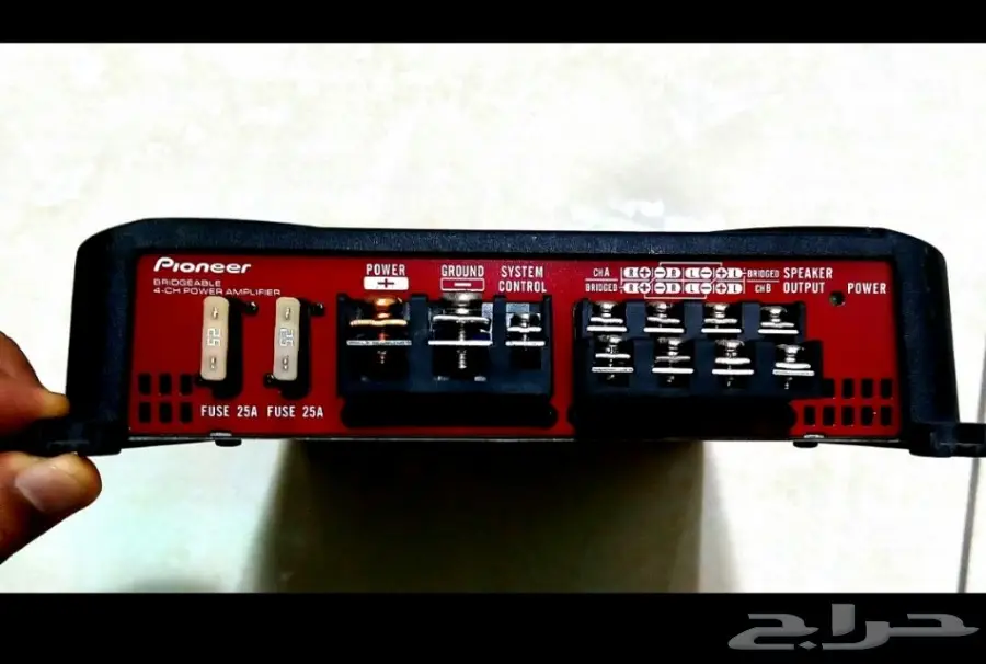 مضخم صوت للمسجل السيارة (image 1)