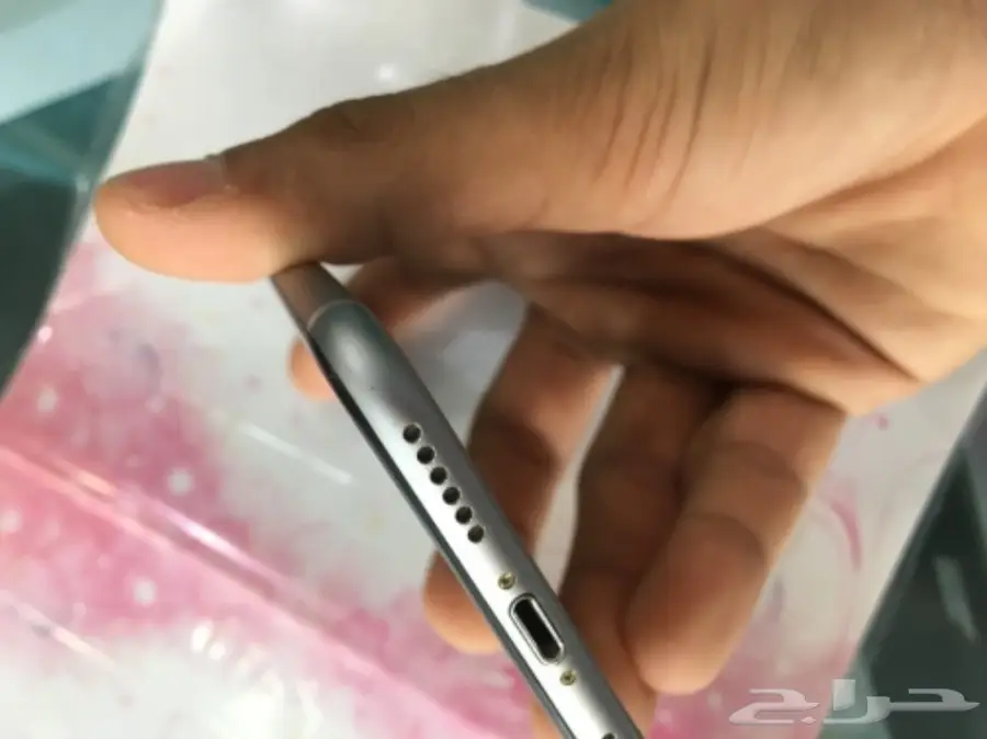 جوال ايفون 6 64 قيقا نظيف لون رمادي  (image 1)