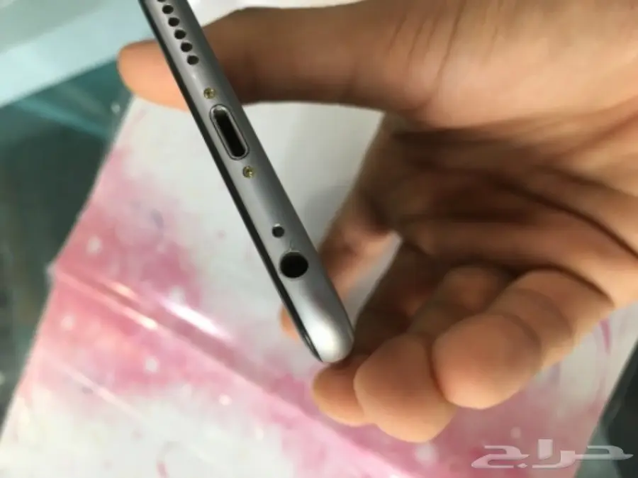 جوال ايفون 6 64 قيقا نظيف لون رمادي  (image 2)