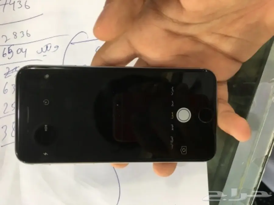 جوال ايفون 6 64 قيقا نظيف لون رمادي  (image 6)