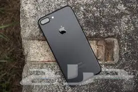 ايفون 7  بلس اسود مطفي