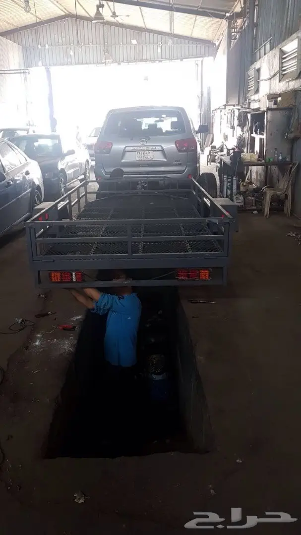 مقطورة جديده لم تستخدم