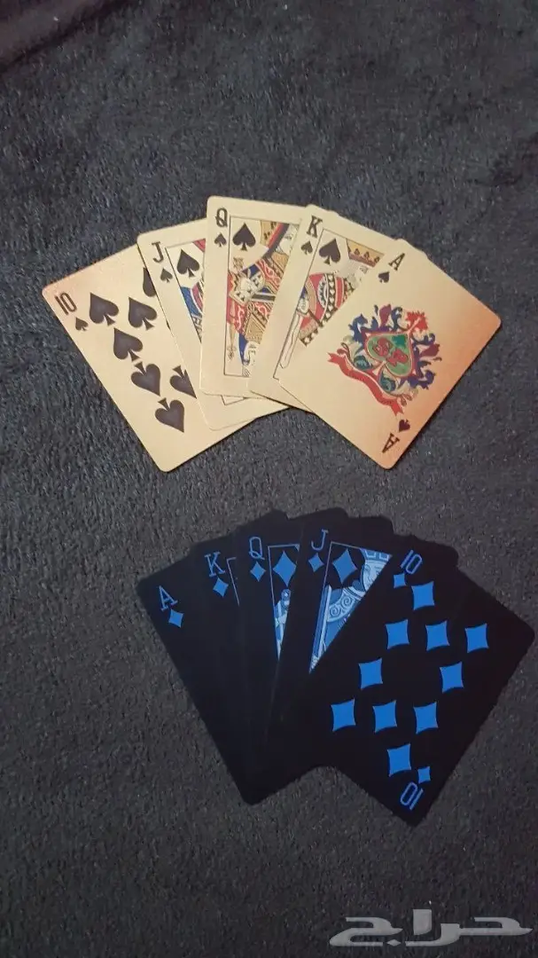 ورق البلوت الذهبي والفضي بأسعار منافسة (image 4)