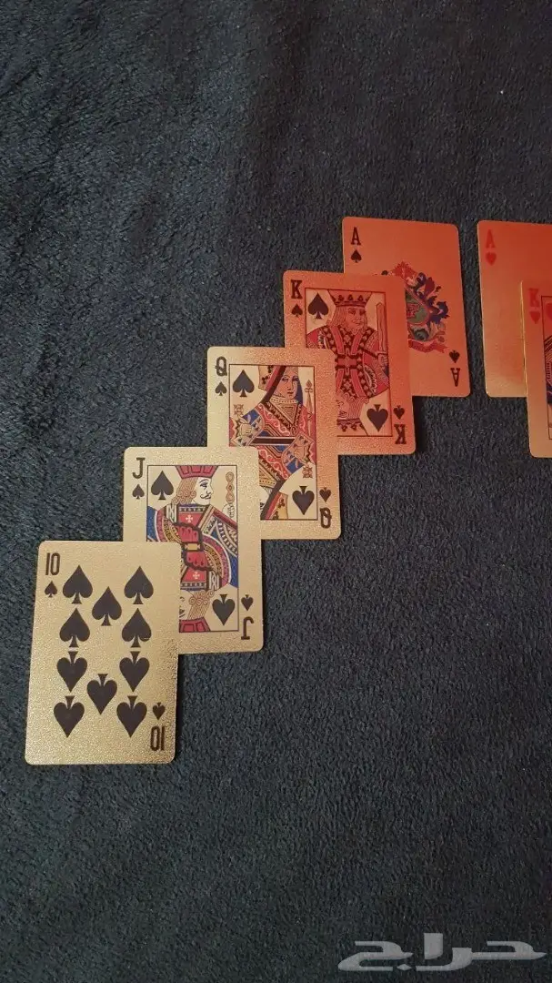 ورق البلوت الذهبي والفضي بأسعار منافسة (image 11)