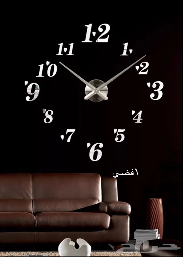 ساعة حائط كبيرة 3d. 100 ريال (image 16)