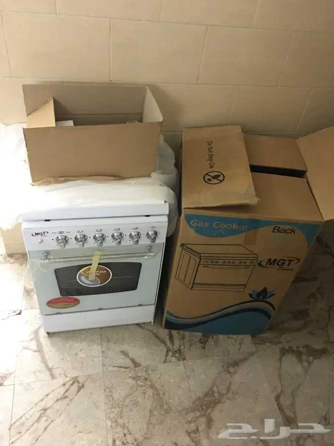 فرن غاز 4 عيون جديد للبيع (image 1)