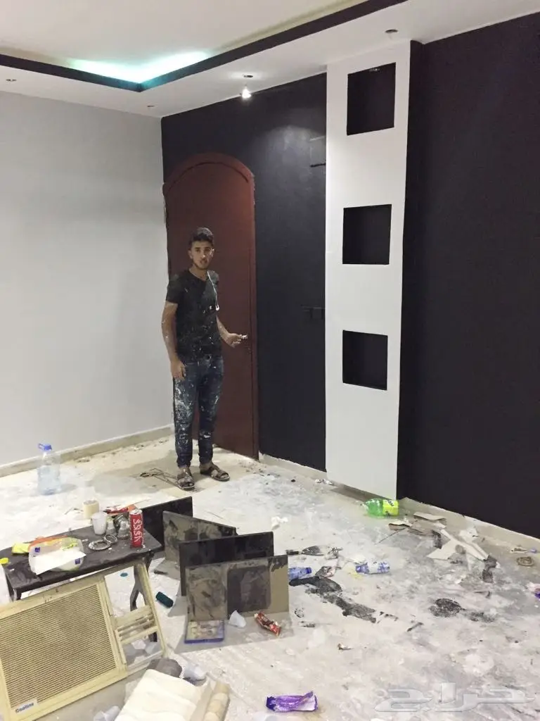 معلم دهان جميع أنواع الدهانات داخلية وخارجية 