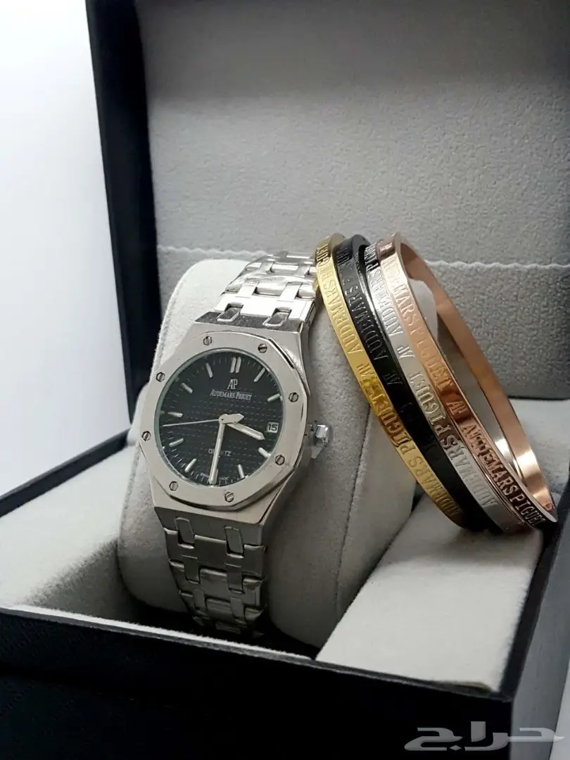  أطقم ساعات ادمرس بيجيه مع سوارات (image 1)