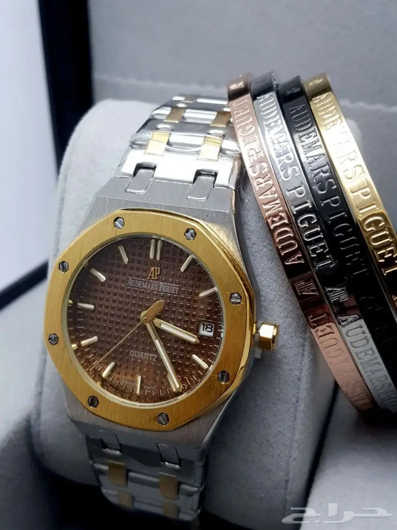  أطقم ساعات ادمرس بيجيه مع سوارات (image 3)