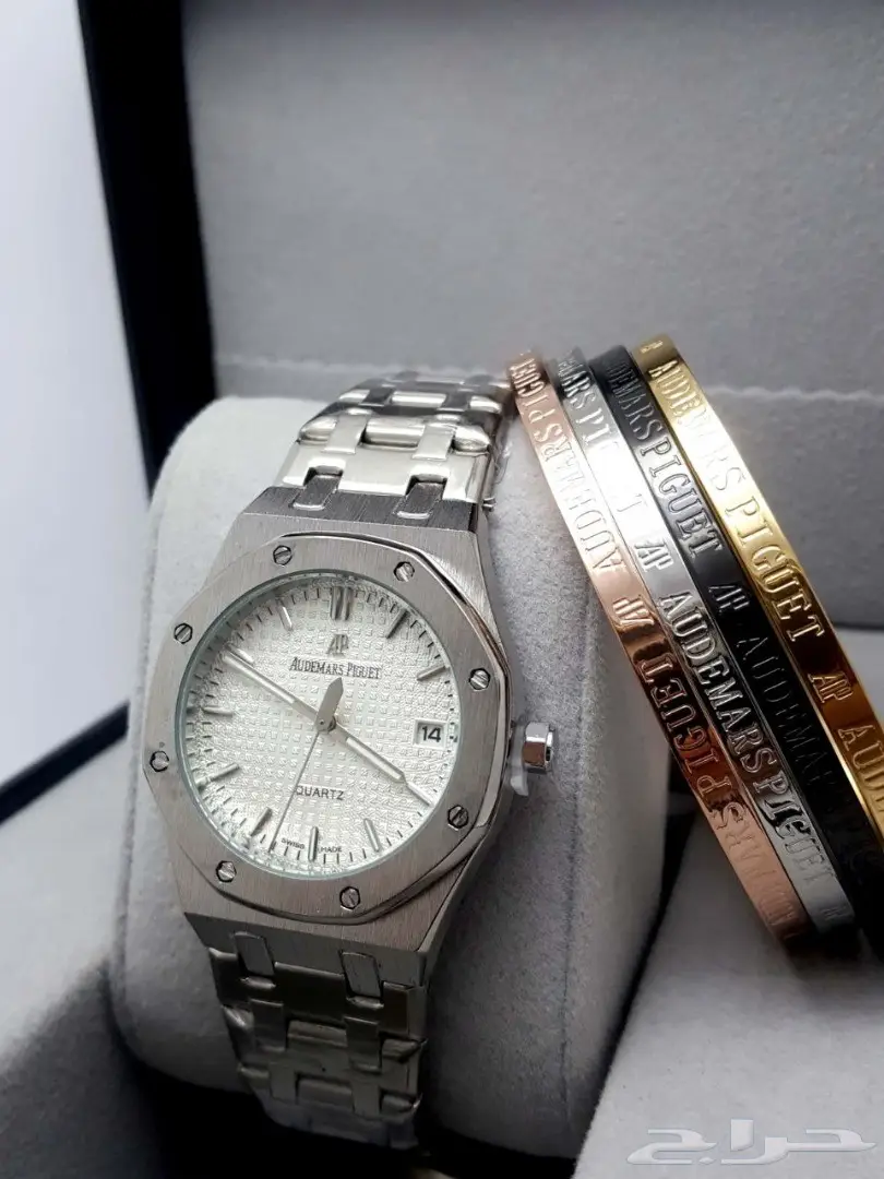  أطقم ساعات ادمرس بيجيه مع سوارات (image 4)