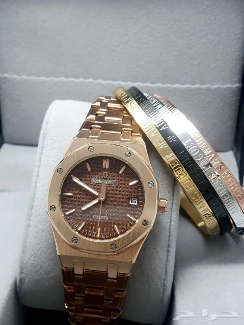  أطقم ساعات ادمرس بيجيه مع سوارات (image 7)