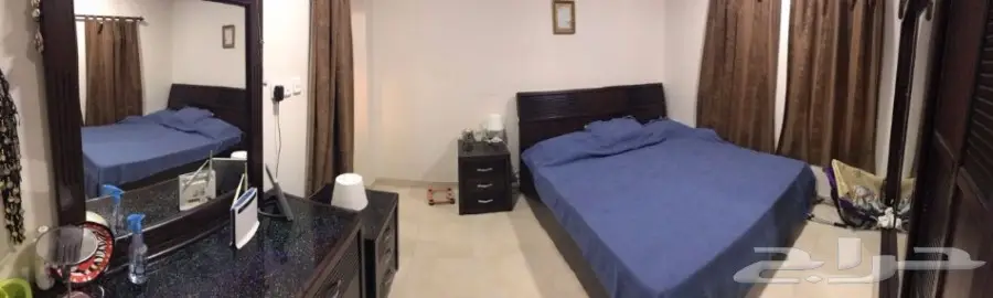 غرفة نوم شبة جديده عرسان مع مكيفات (image 2)