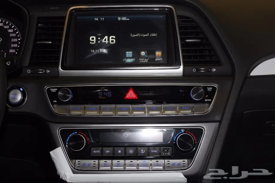 سوناتا 2018 فل تسخين وتبريد نقط عميا جلد جملى (image 14)