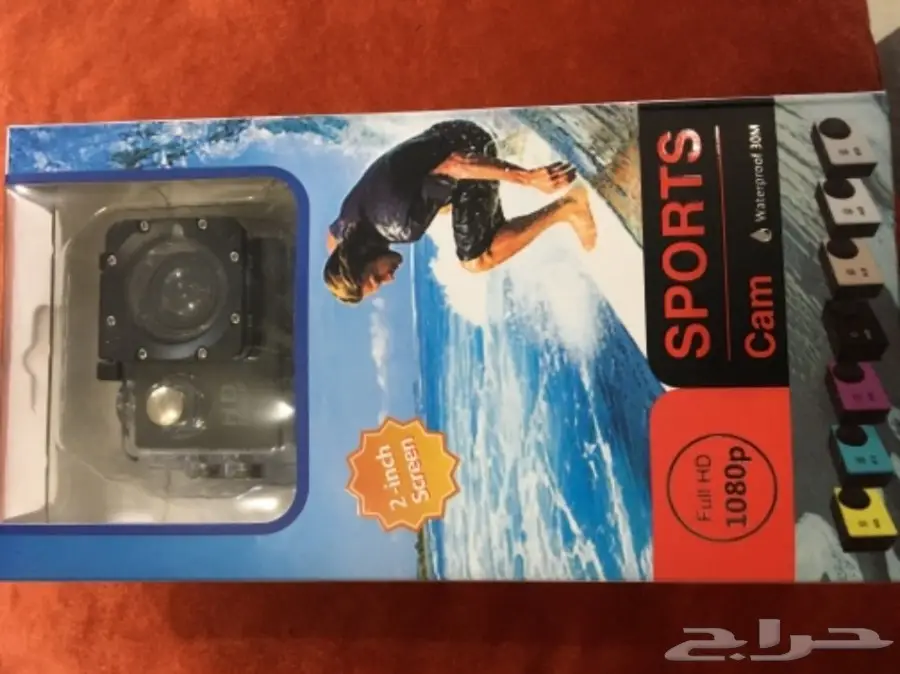 كامرا رياضية ضد الماء 1080p HD