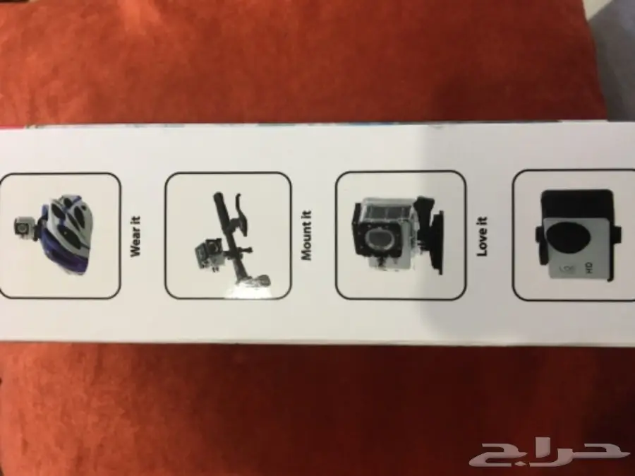 كامرا رياضية ضد الماء 1080p HD (image 2)