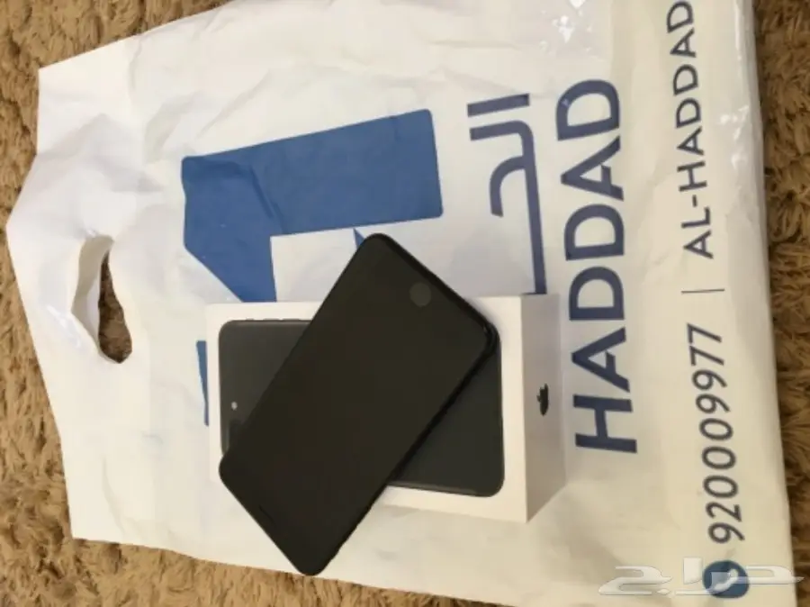 ايفون 7 بلص 128 اسود مطفي  (image 1)