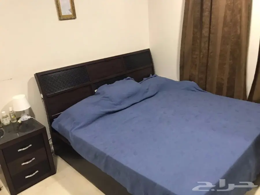 غرفة نوم شبة جديده عرسان مع مكيفات (image 5)