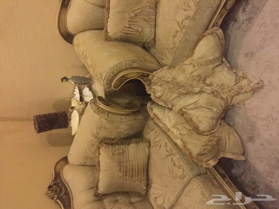 كنب يكفي 10 اشخاص للبيع مع ملحقاته (image 4)