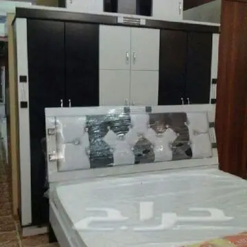 غرف نوم وطني جديده ألوان مختلفه السعر1300ريال (image 5)