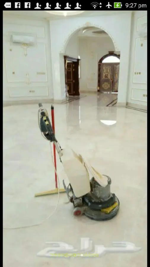 جلي بلاط رخام طبعى سيراميك حمام بورسلان مطبح (image 3)