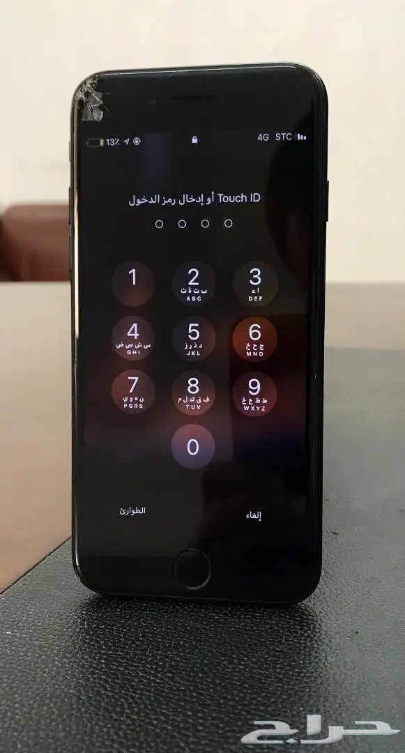 للبيع ايفون 7 اسود لماع 128  (image 5)