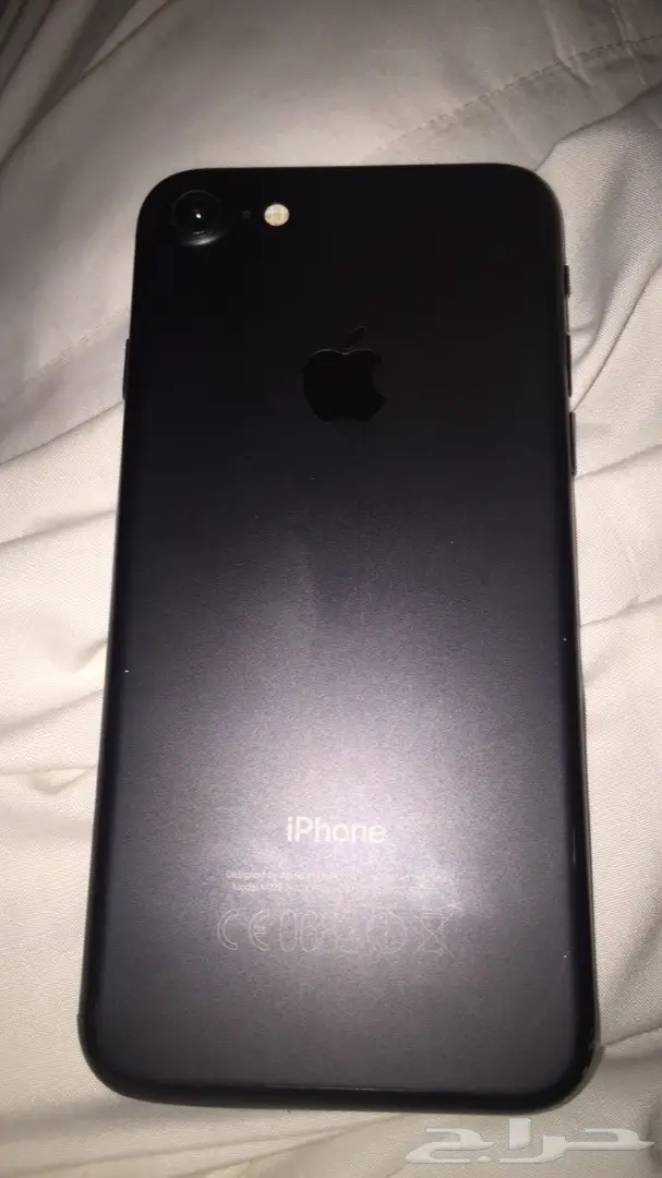ايفون 7 اسود مطفي 128 قيقا . عادي  (image 2)